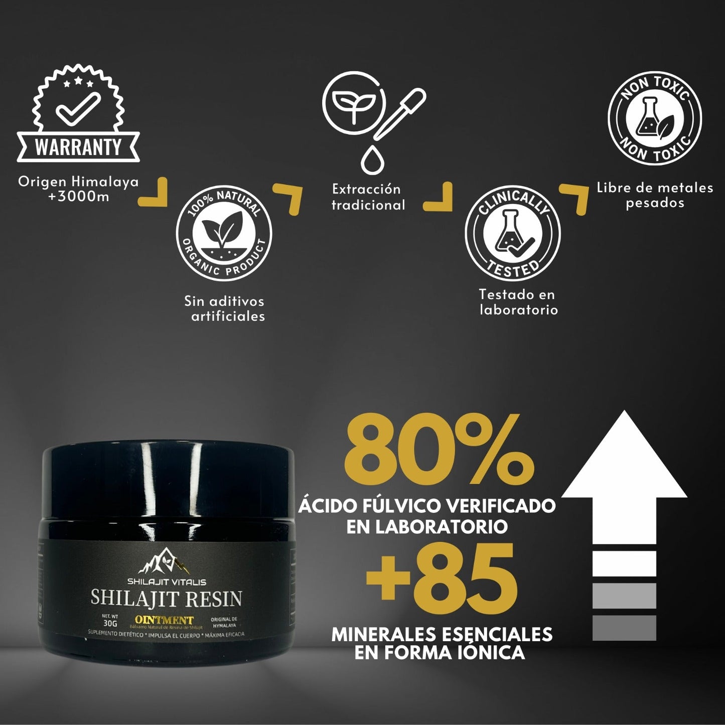 SHILAJIT Resina